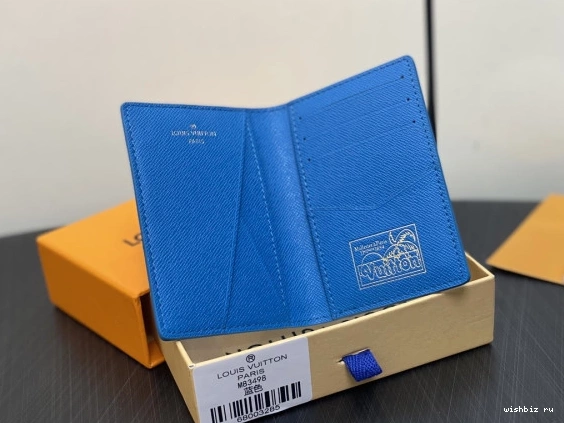 WIS Organizer-7.5*11.1*1 VUITTON Pocket cm LOUIS 0122